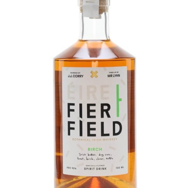 JJ Corry Fierfield Birch Botanical Irish Whiskey