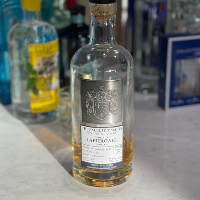 THE EXCLUSIVE MALTS - DISTILLED AT LAPHROAIG - BINNY'S