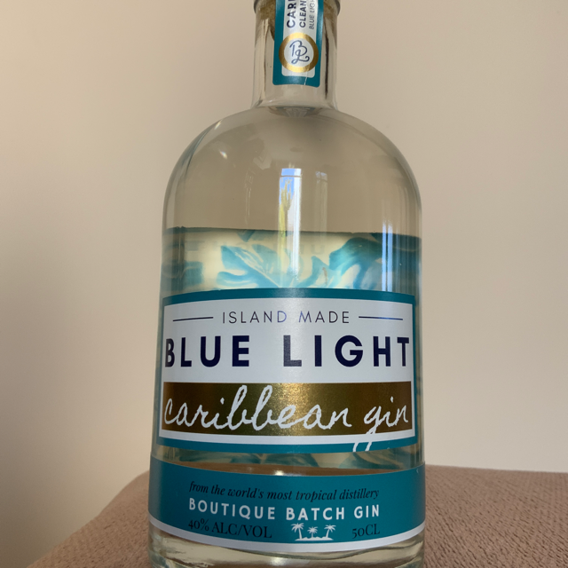 Blue Light Caribbean Gin