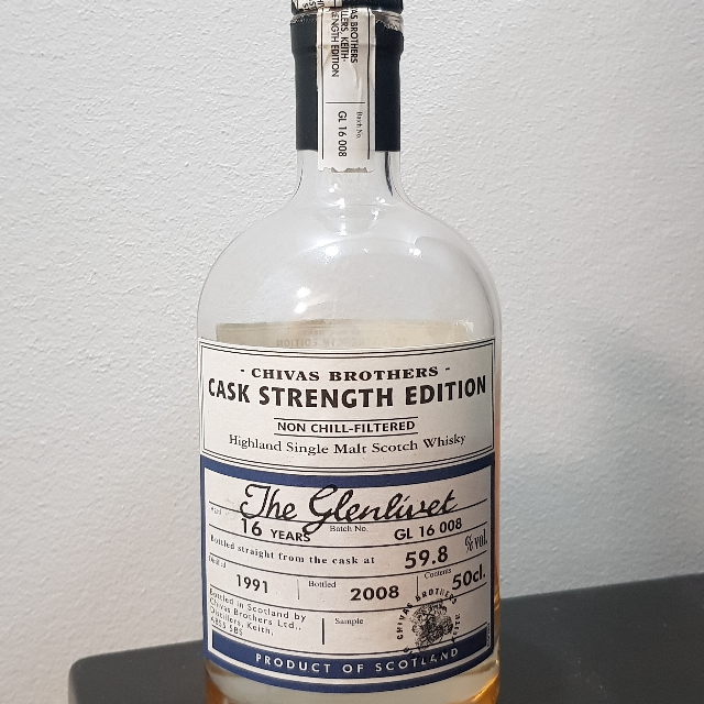 Glenlivet 16 years cask strength edition