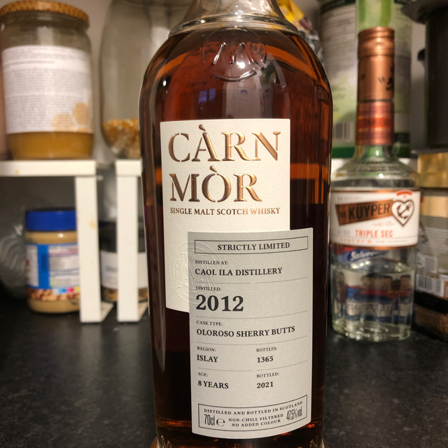 Càrn Mòr Caol Ila 8 Years (Bottled 2021)