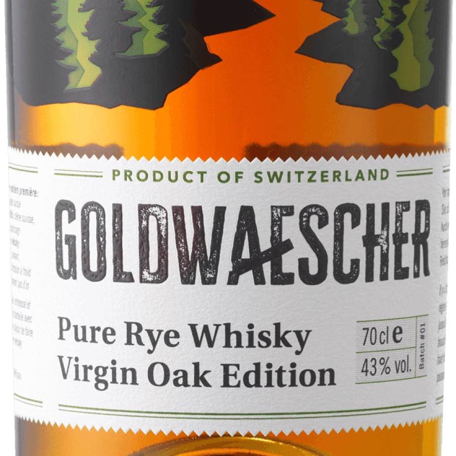 Goldwaescher Pure Rye Whisky Virgin Oak