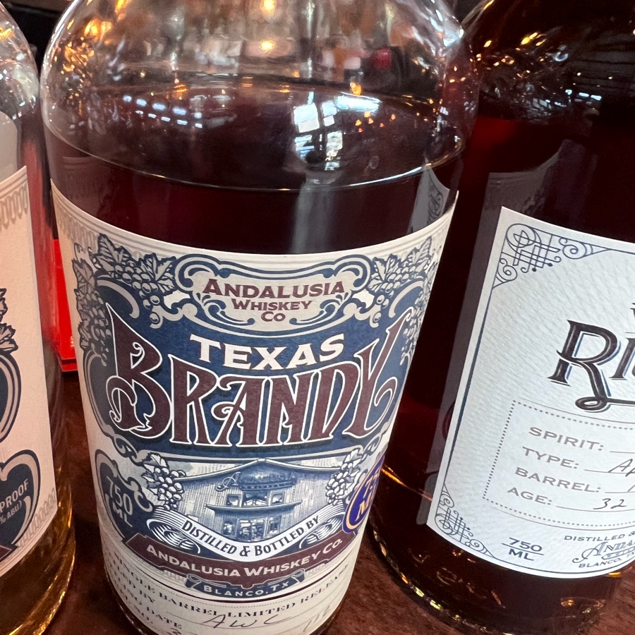 Andalusia Texas Brandy Single Barrel Limited Release