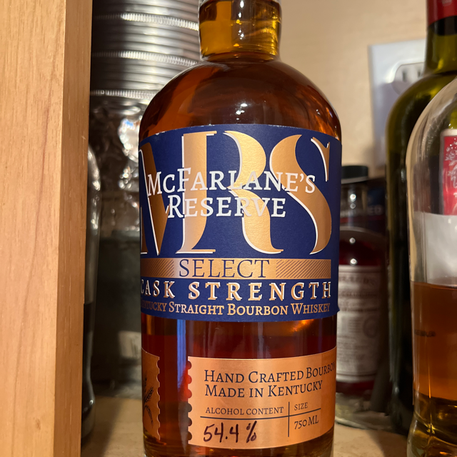 McFarlane's Reserve Select Cask Strength