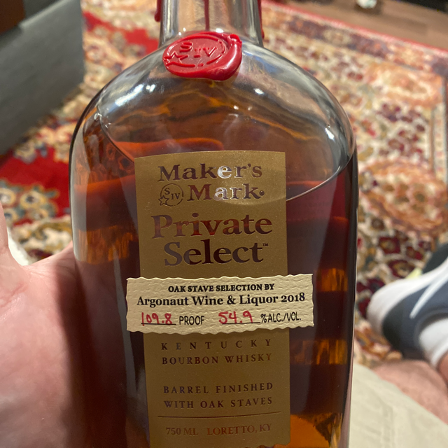 Makers Mark Private Select 2018 Argonaut
