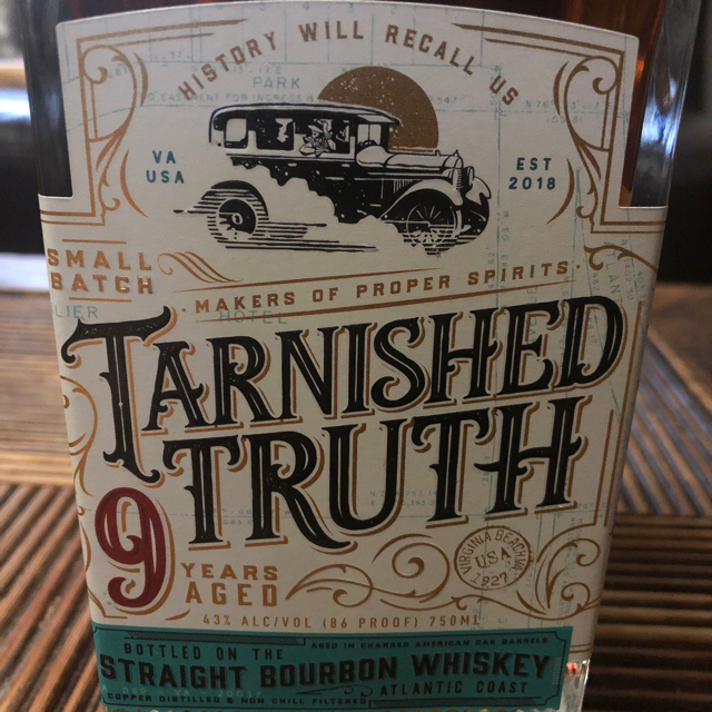 Tarnished Truth 9 Year Straight Bourbon