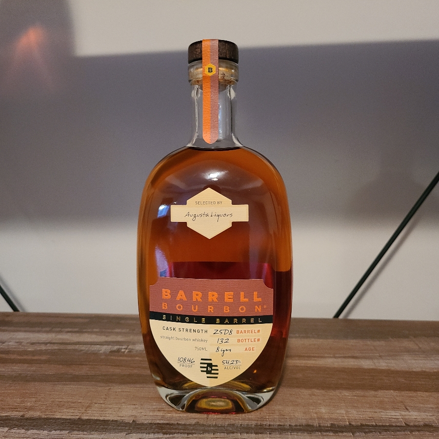 Barrell Bourbon Single Barrel Cask Strength (Augusta Liquors)