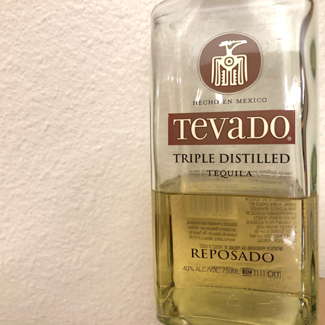 Tevado Triple Distilled Tequila Reposado