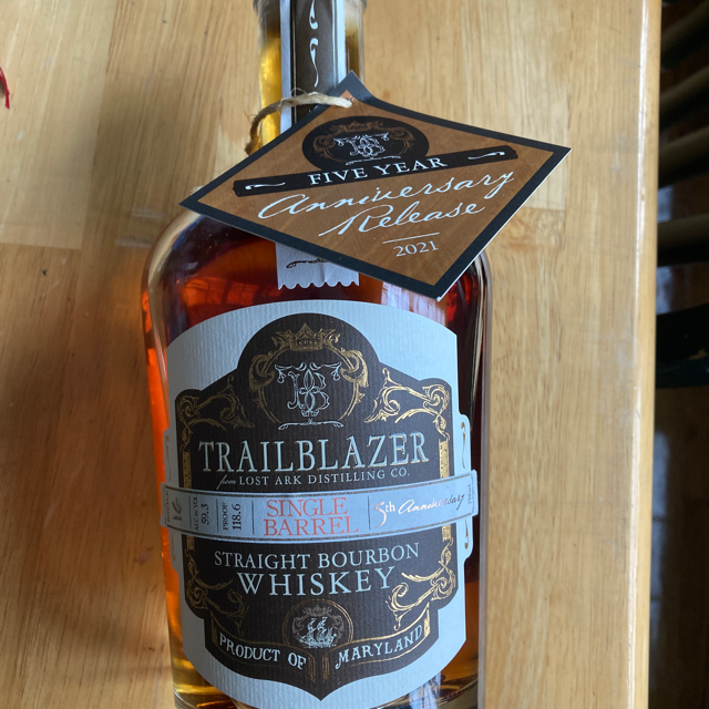 Lost Ark Distilling Trailblazer Single Barrel 5th Anniversary
