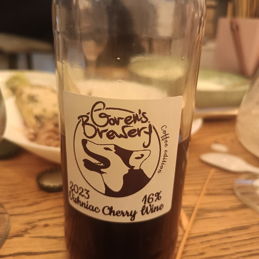 Vichniac Cherry Wine - Goren's Brewery