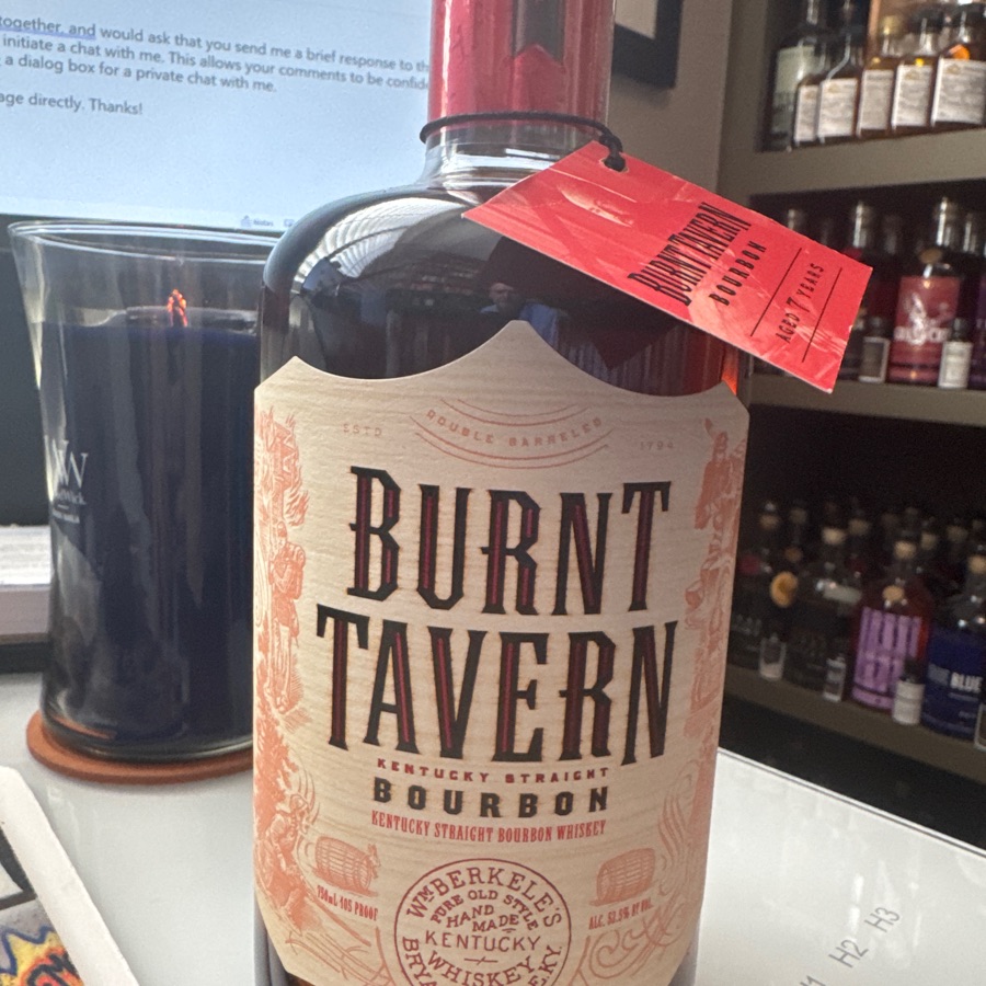 Burnt Tavern Bourbon