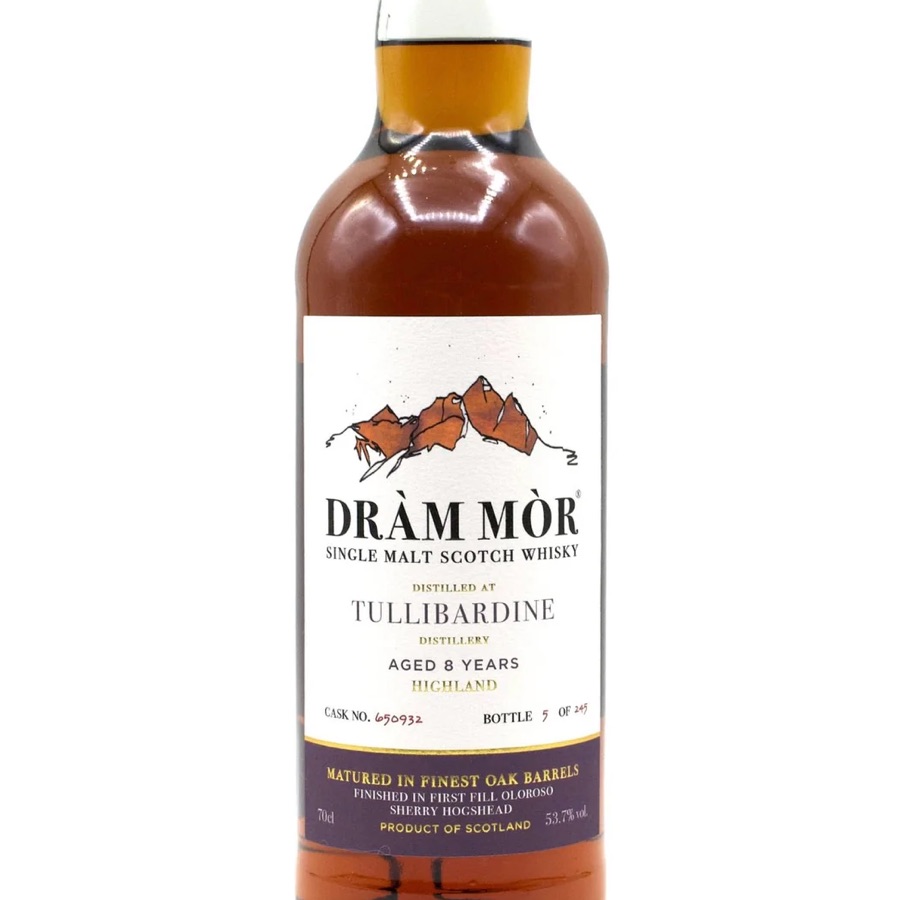 Tullibardine 2015 Cask No. 650932 (Dràm Mòr)