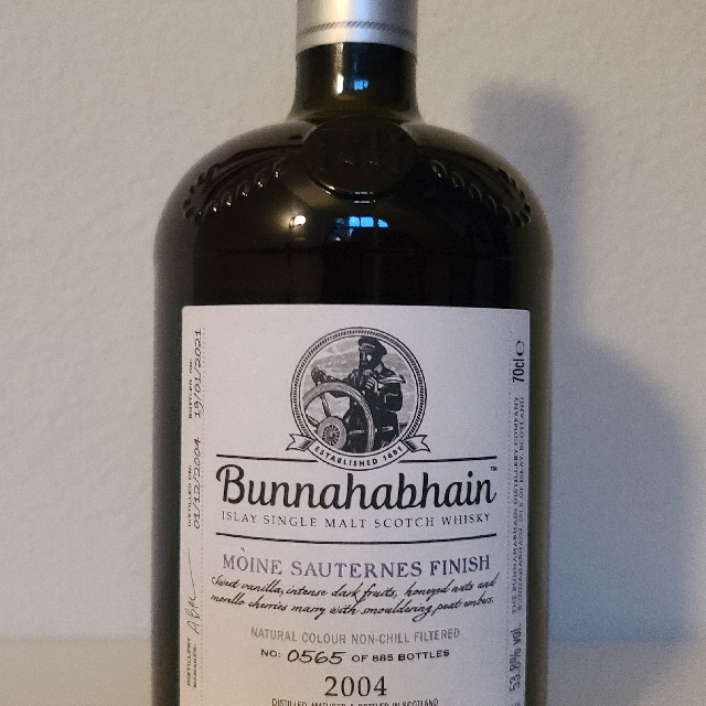 Bunnahabhain 2004 Moine Sauternes