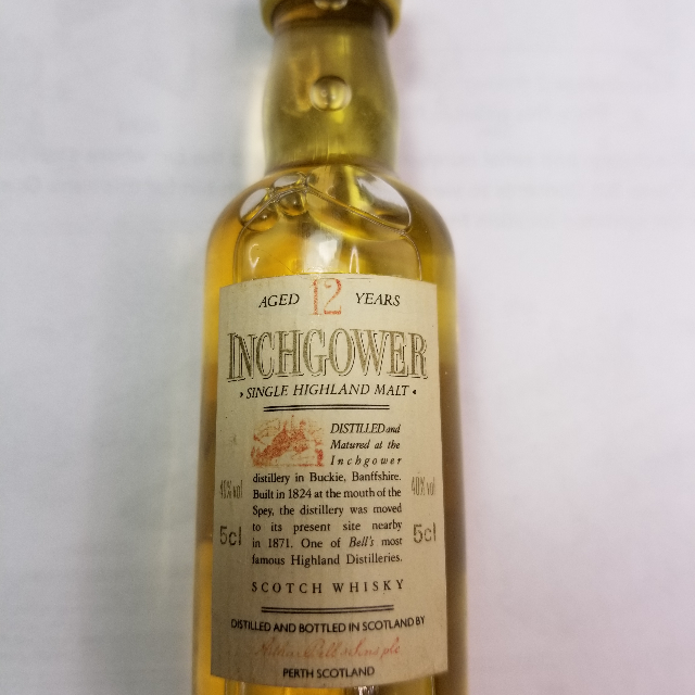Inchgower 12 Year