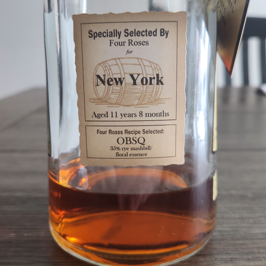 Four Roses Private Selection (New York OEBQ 11 yr 8 month)