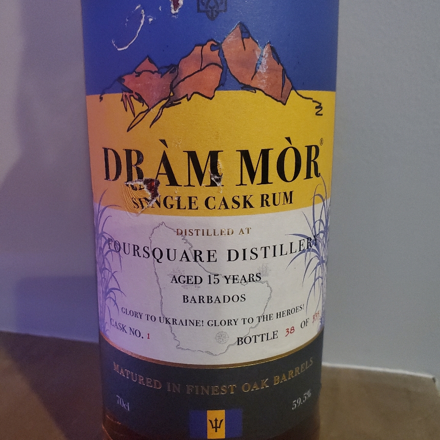 Dram Mor Single Cask Foursquare 15 Year old