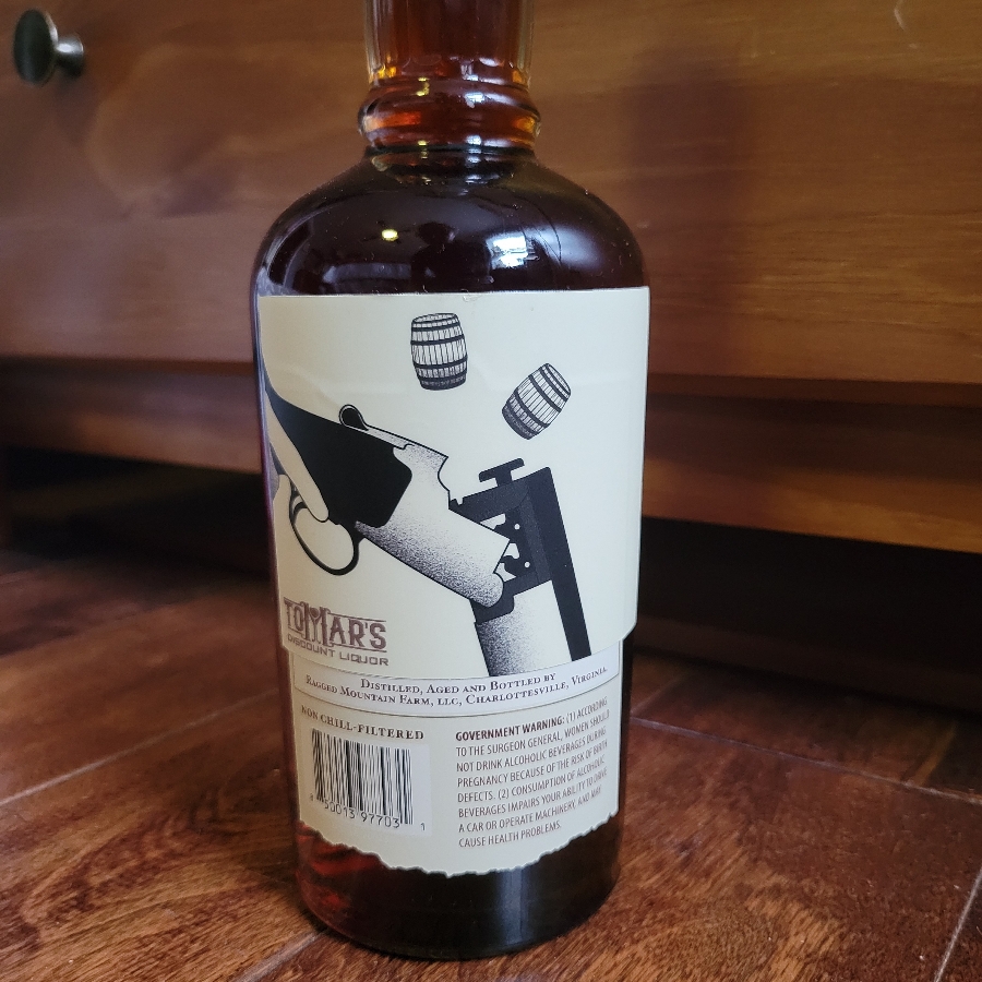 Tomar's Double Barrel Ragged Branch Double Oaked Single Barrel 2350