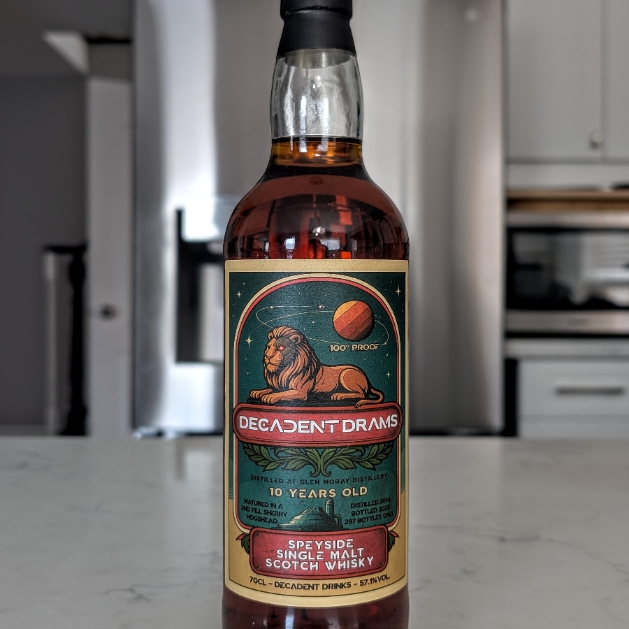 Decadent Drams Glen Moray 2014 10 Year Single Malt Scotch Whisky