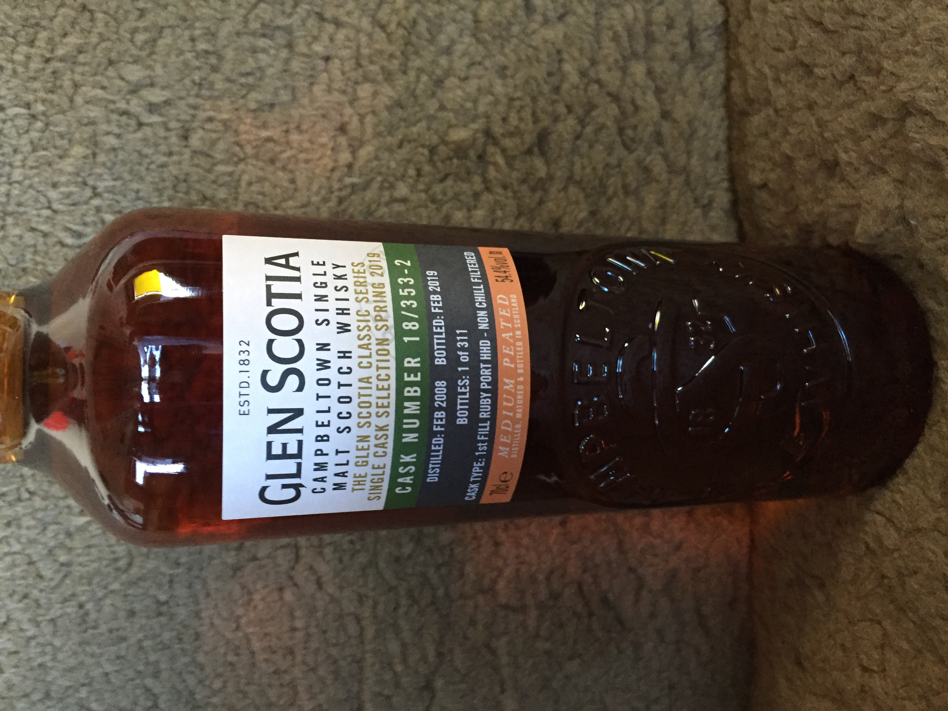 Glen Scotia Limited Edition Single Cask Ruby Port