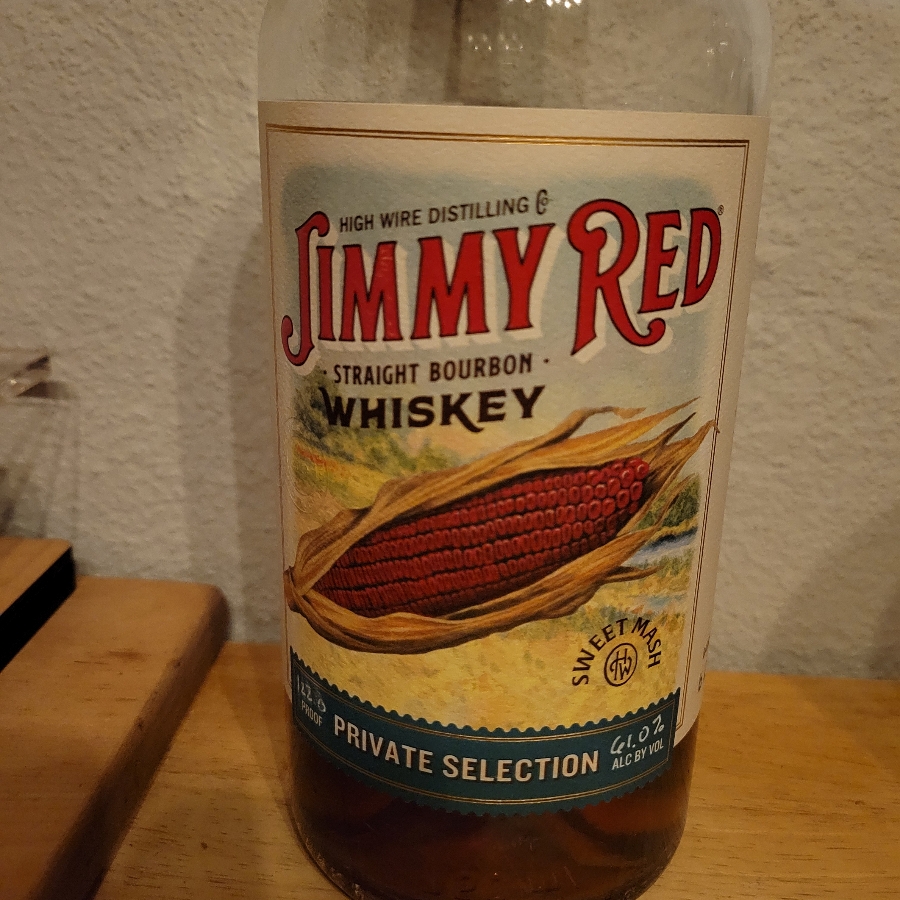 High Wire Distilling Co Jimmy Red Private Selection