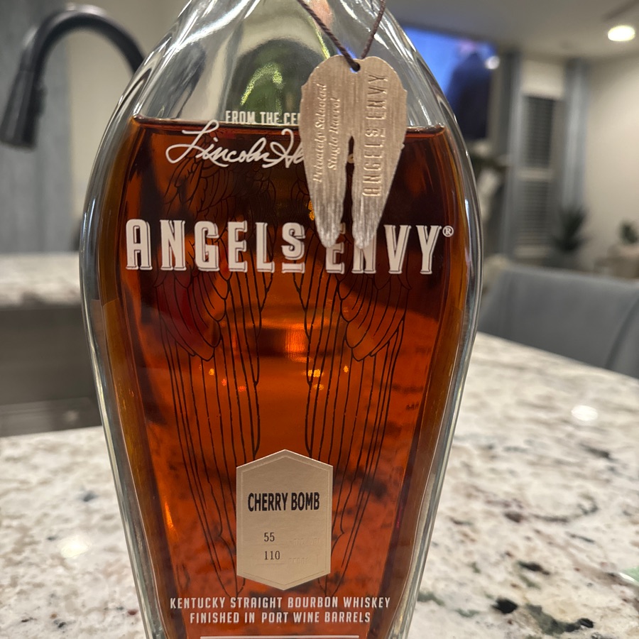 Angel's Envy- Finished in Port Wine Barrels (Cherry Bomb)