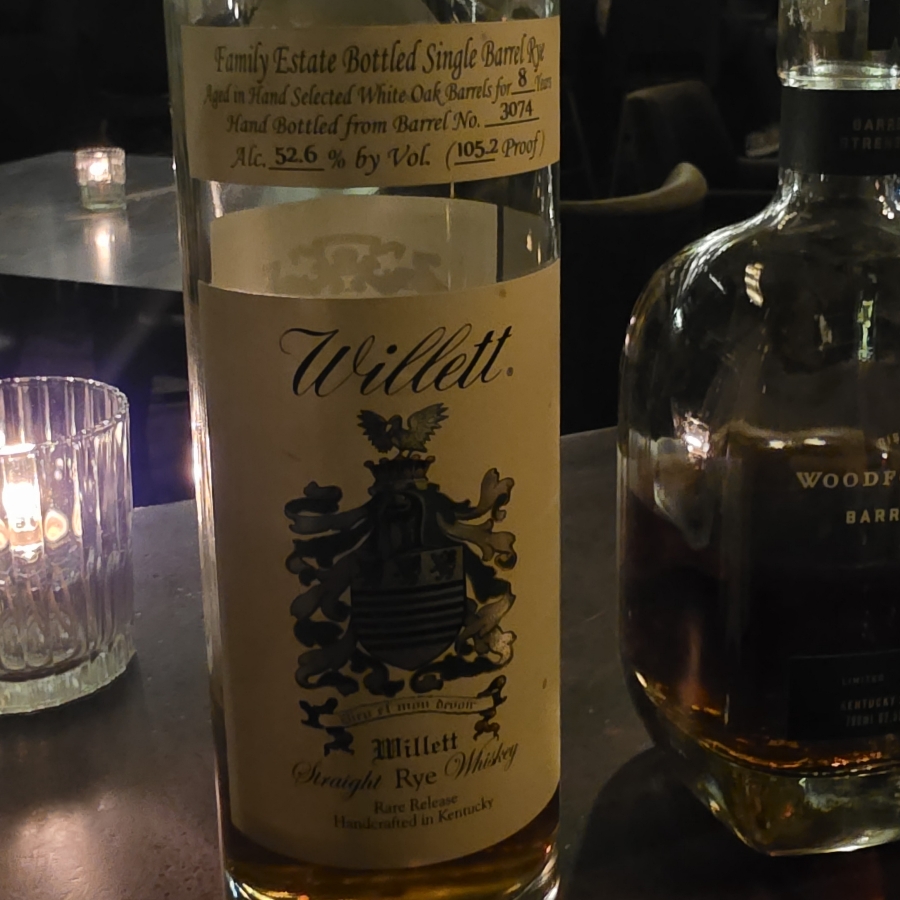 Willett Family Estate Single Barrel 8 Year Rye