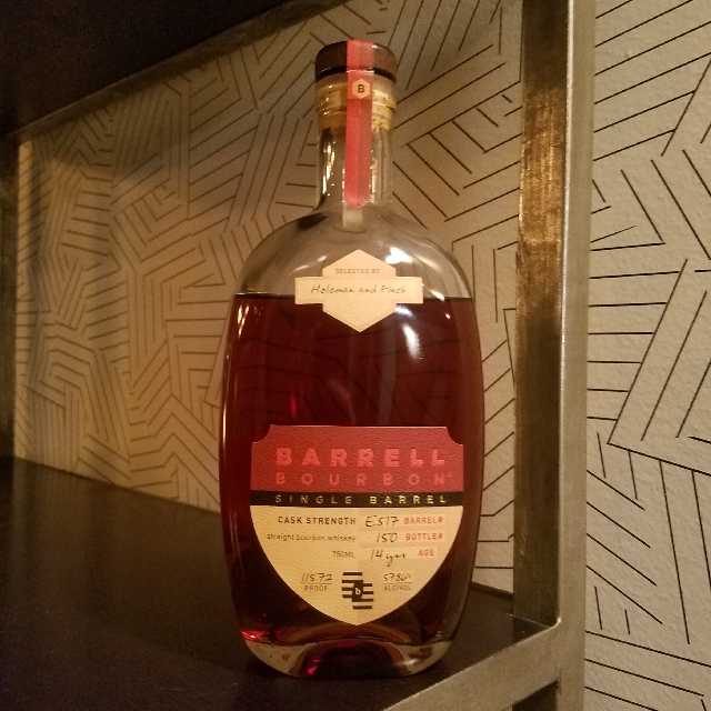 Barrell Bourbon Single Barrel #E517 (Holeman & Finch select)