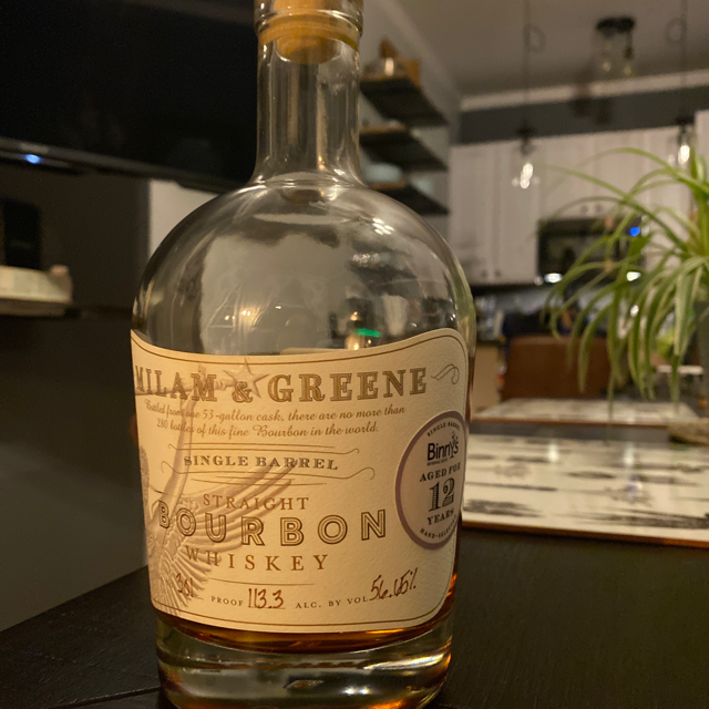 Milam & Greene 12 Year Single Barrel Straight Bourbon (Binny's)