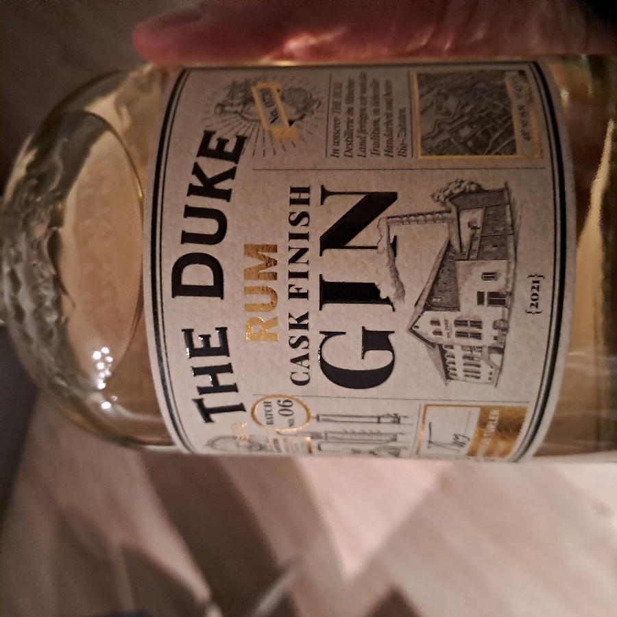 Duke Gin Rum Cask Finish 2021