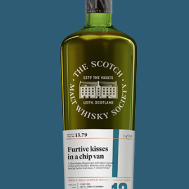 Furtive kisses in a chip van 13.79 (SMWS)