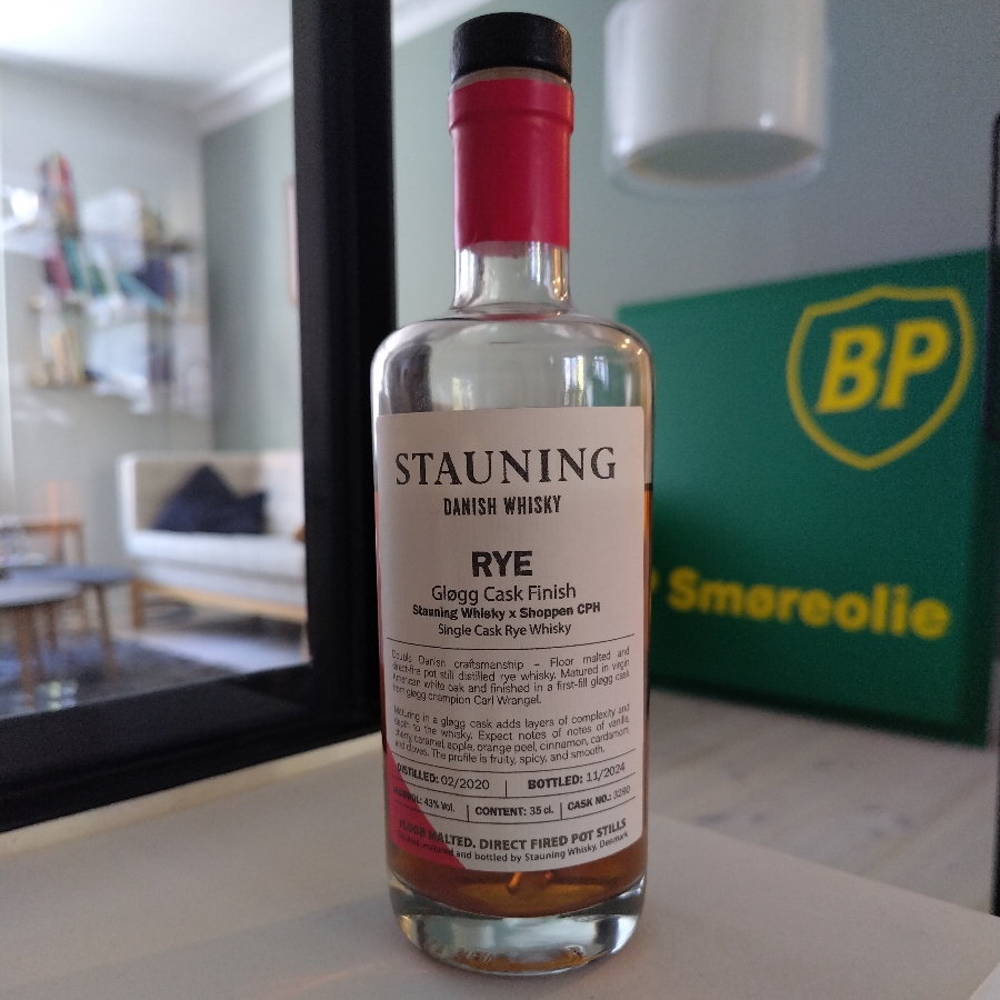 Stauning Whisky x Shoppen CPH - Rye Gløgg Cask Finish