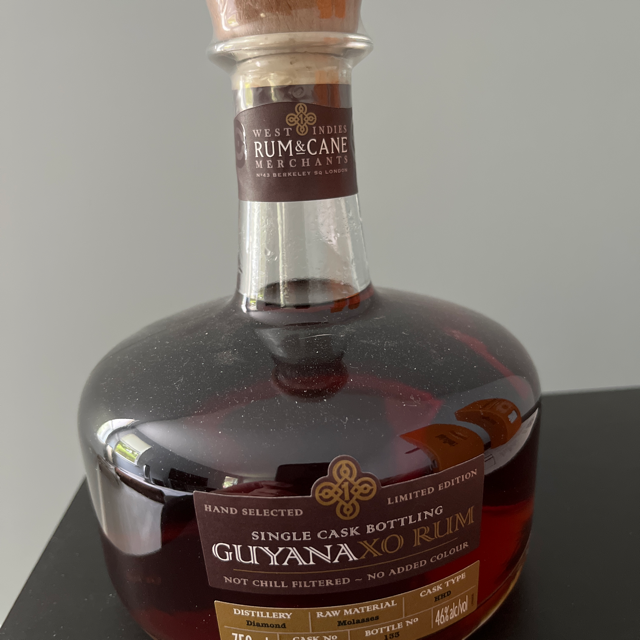 Rum & Cane Guyana XO Rum