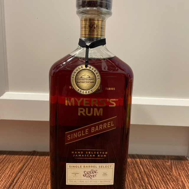 Myers's Rum Single Barrel