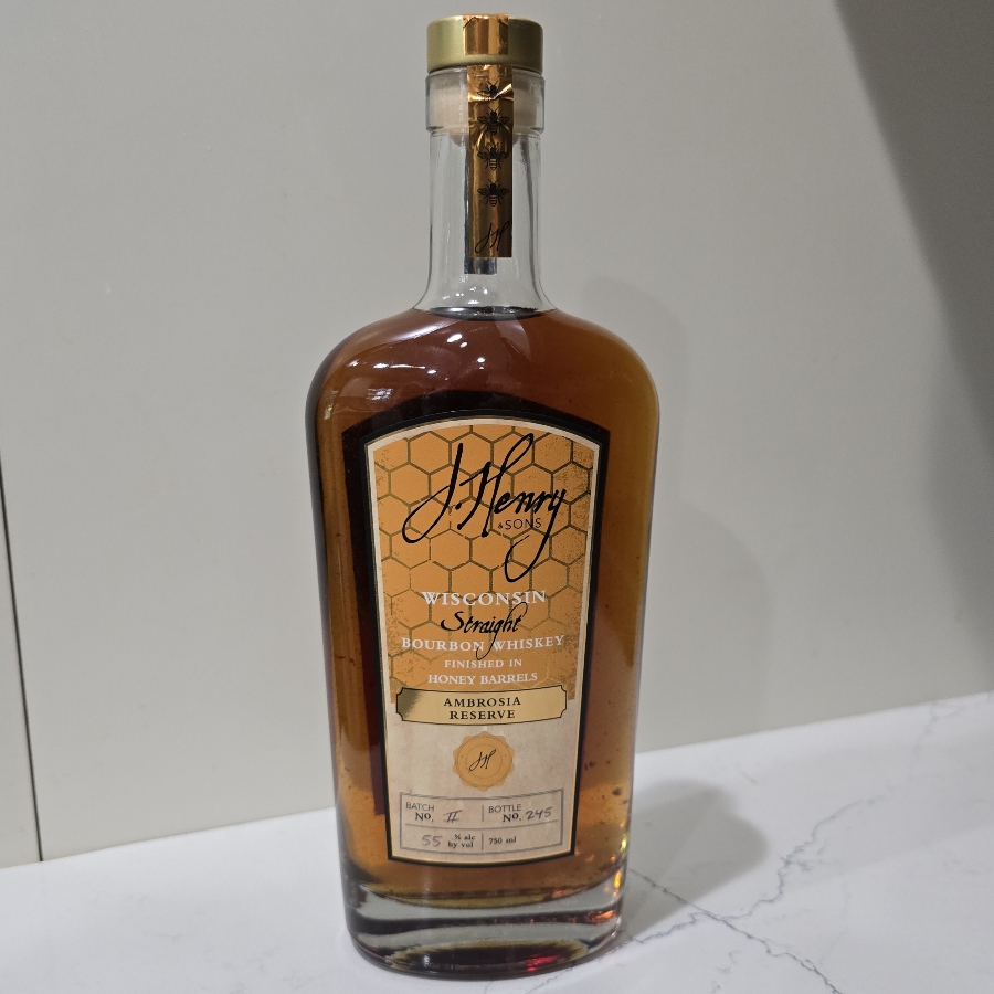 J. Henry & Sons Bourbon Finished in Honey Barrels Ambrosia Reserve (Batch 2, 2025)