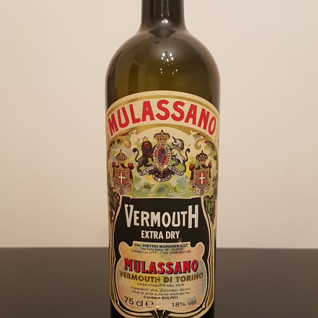 Mulassano Vermouth Extra Dry