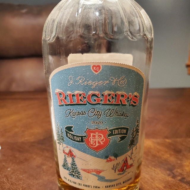 Rieger's Kansas City Whiskey (2020 Holiday Edition)