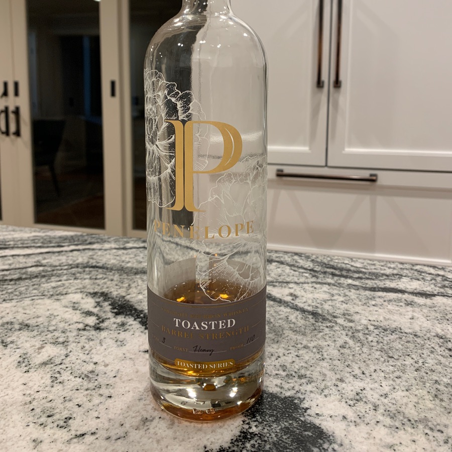 Penelope Toasted Barrel Strength Bourbon Batch 22-003