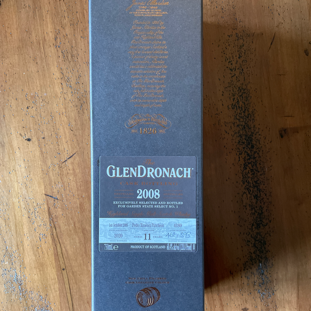 Glendronach 2008 11 year Single Cask Pedro Ximenez