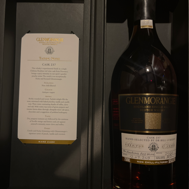 GLENMORANGIE RATE CASK 237