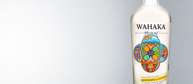 Wahaka Mezcal Reposado con Gusano