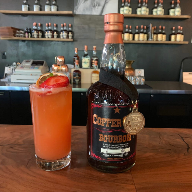 Arizona Distilling Copper City Bourbon Cabernet Cask Finish