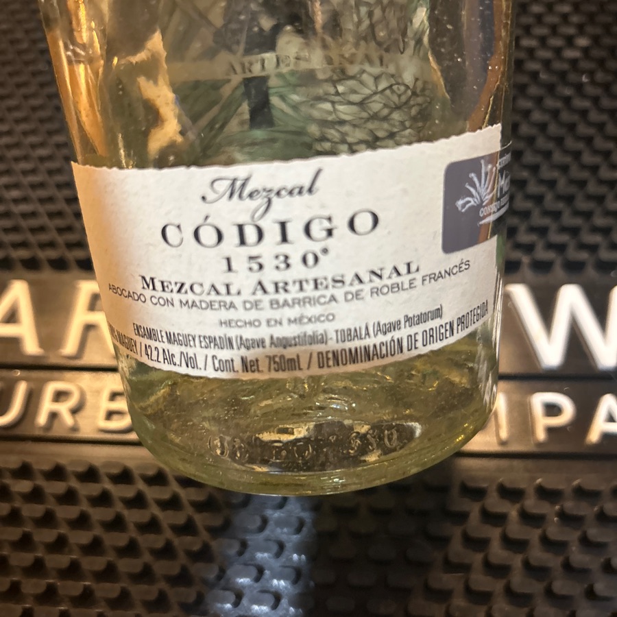Codigo 1530 MEZCAL ARTESENAL