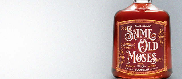 Same Old Moses Small Batch Bourbon