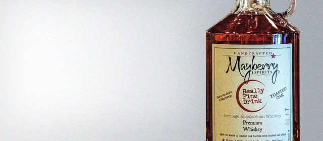 Mayberry Spirits Toasted Oak Whiskey