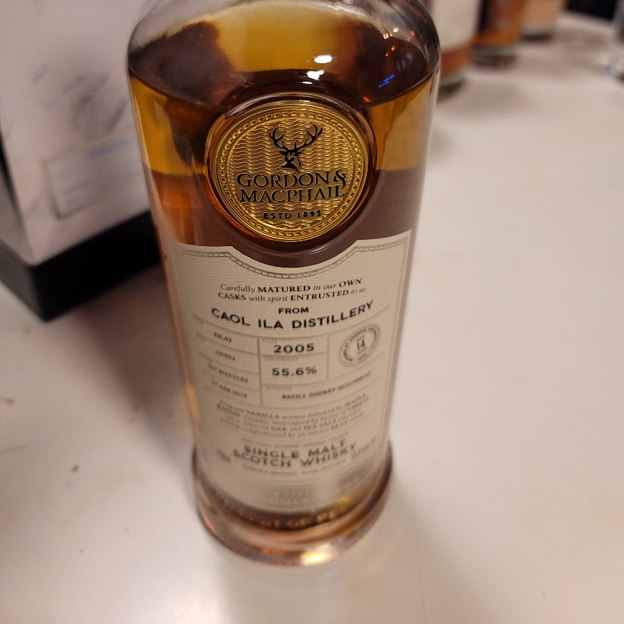 Caol Ila 2005 14 Year Connoisseurs Choice Cask Strength (Gordon & MacPhail)