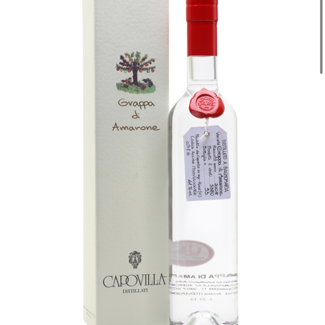 Capovilla grappa di amarone