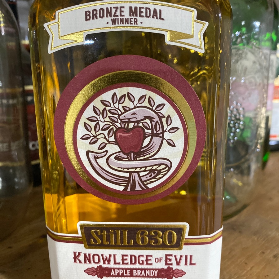 Still 630 Knowledge of Evil Apple Brandy