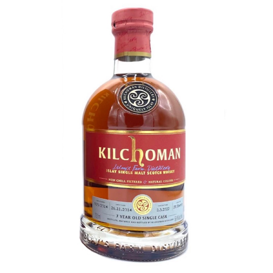 Kilchoman Impex Cask Evolution 2/2022 Pedro Ximénez Sherry Hogshead Single Cask 7 Year