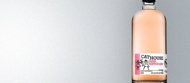 All Points West Cathouse Pink Pepper Gin