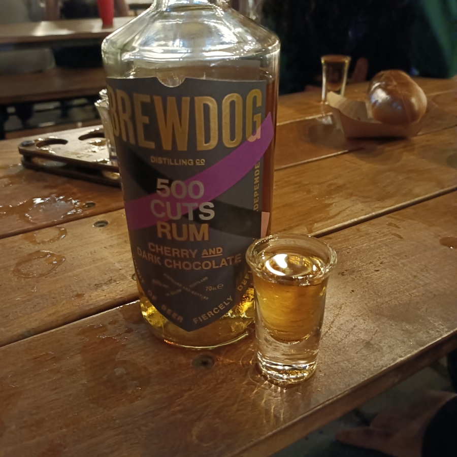 Brewdog Distillery - Five Hundred Cuts Rum - Cherry & Dark Chocolate